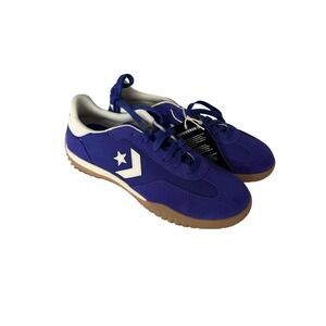 Converse All Star Blue Suede Gum Sole Low Top Sneakers A13358C Mens 5 Womens 6.5